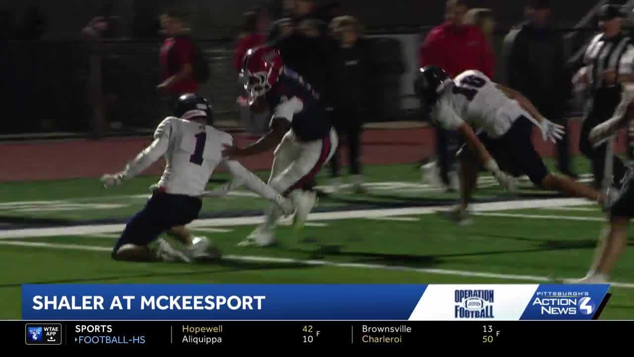 McKeesport Tigers celebrating their victory on the field